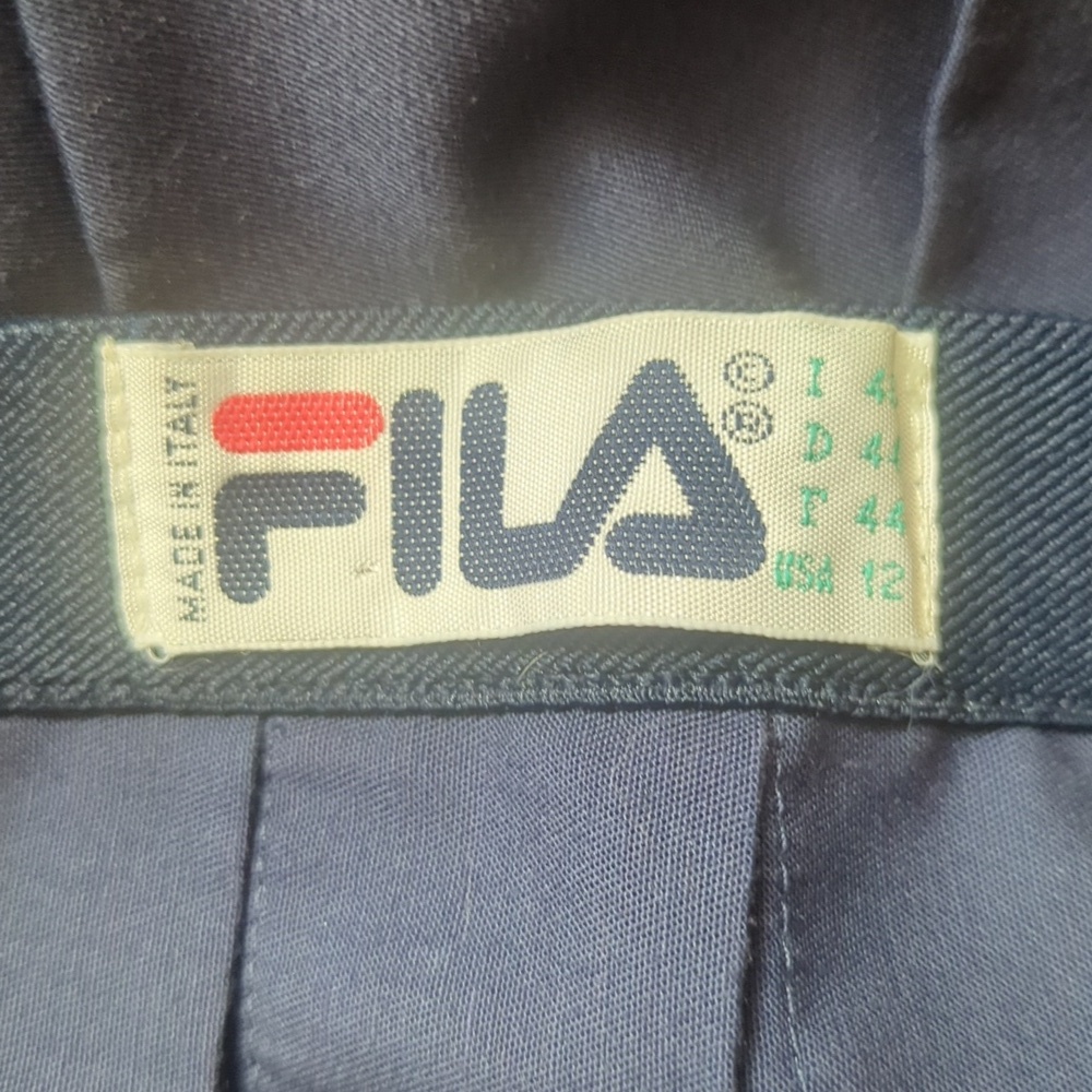 FILA pleated mini skirt - size 12 - Picture 6 of 10